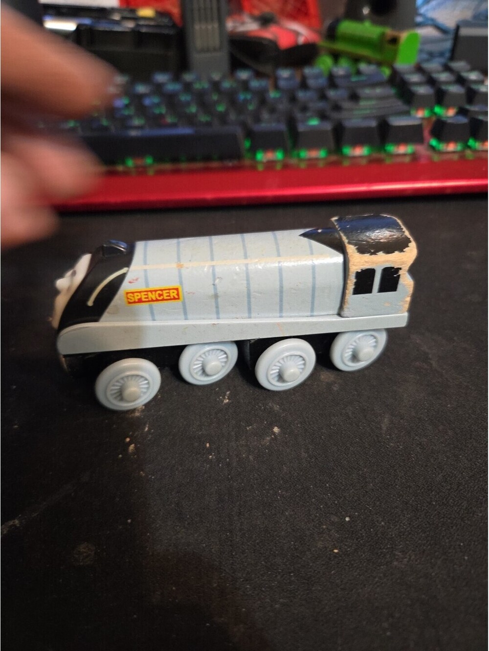 Thomas & Friends Wooden Magnetic Railway Spencer Train Engine